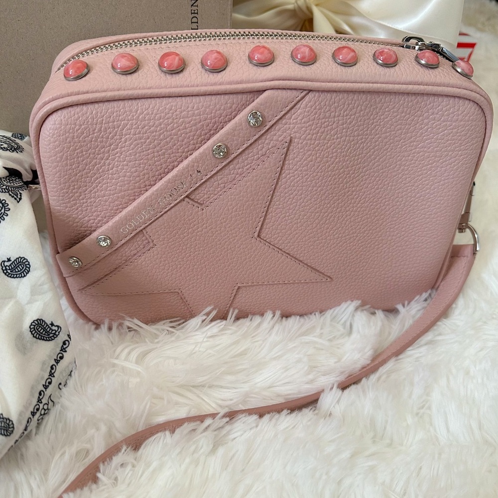 GOLDEN GOOSE PURSE (ONE OF A KIND) CO-CREATION LEATHER STAR EDITION